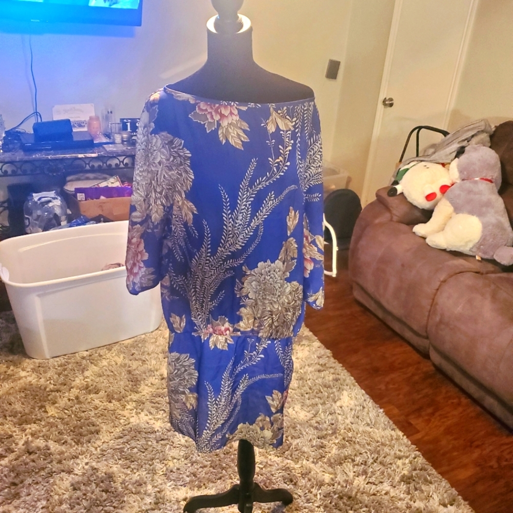 Drop waist dress
